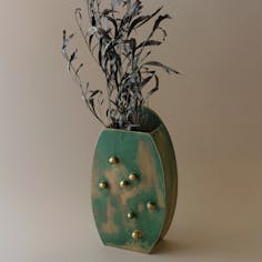 Squid Rocket Flower Vase